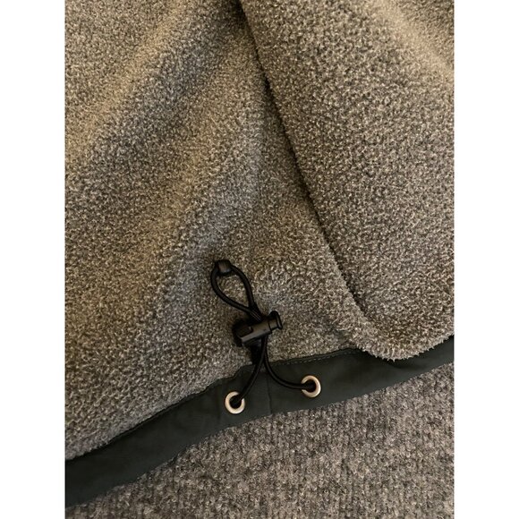 LL Bean Fleece Lined Nylon Vest Mens‎ XL Green Full-Zip Outdoor Hiking Gorpcore - Picture 9 of 13